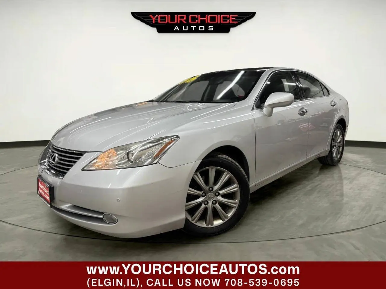 Silver 2008 Lexus ES 350 Base 4dr Sedan for sale in Elgin, IL