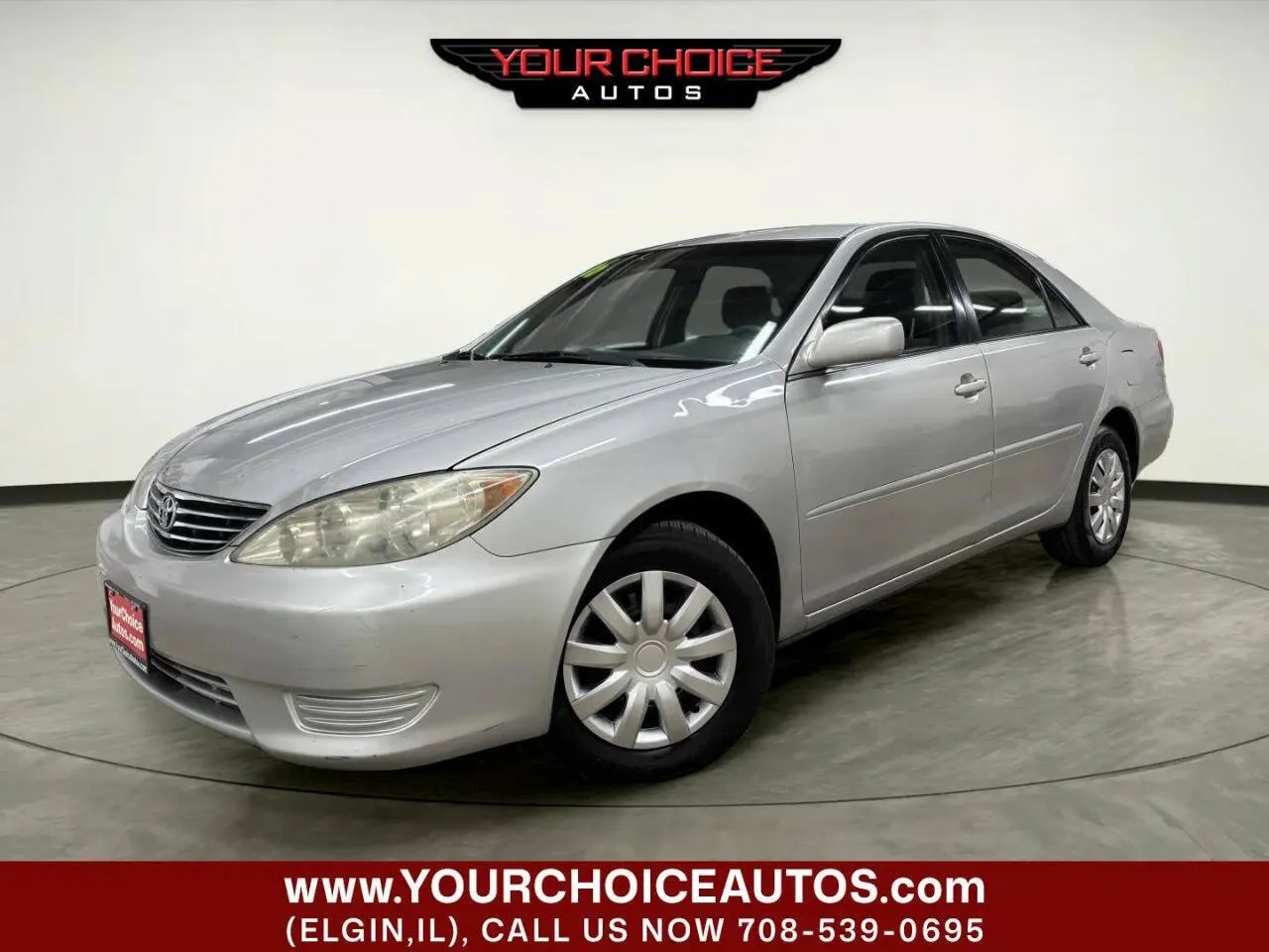 Silver 2006 Toyota Camry LE 4dr Sedan w/Automatic for sale in Elgin, IL