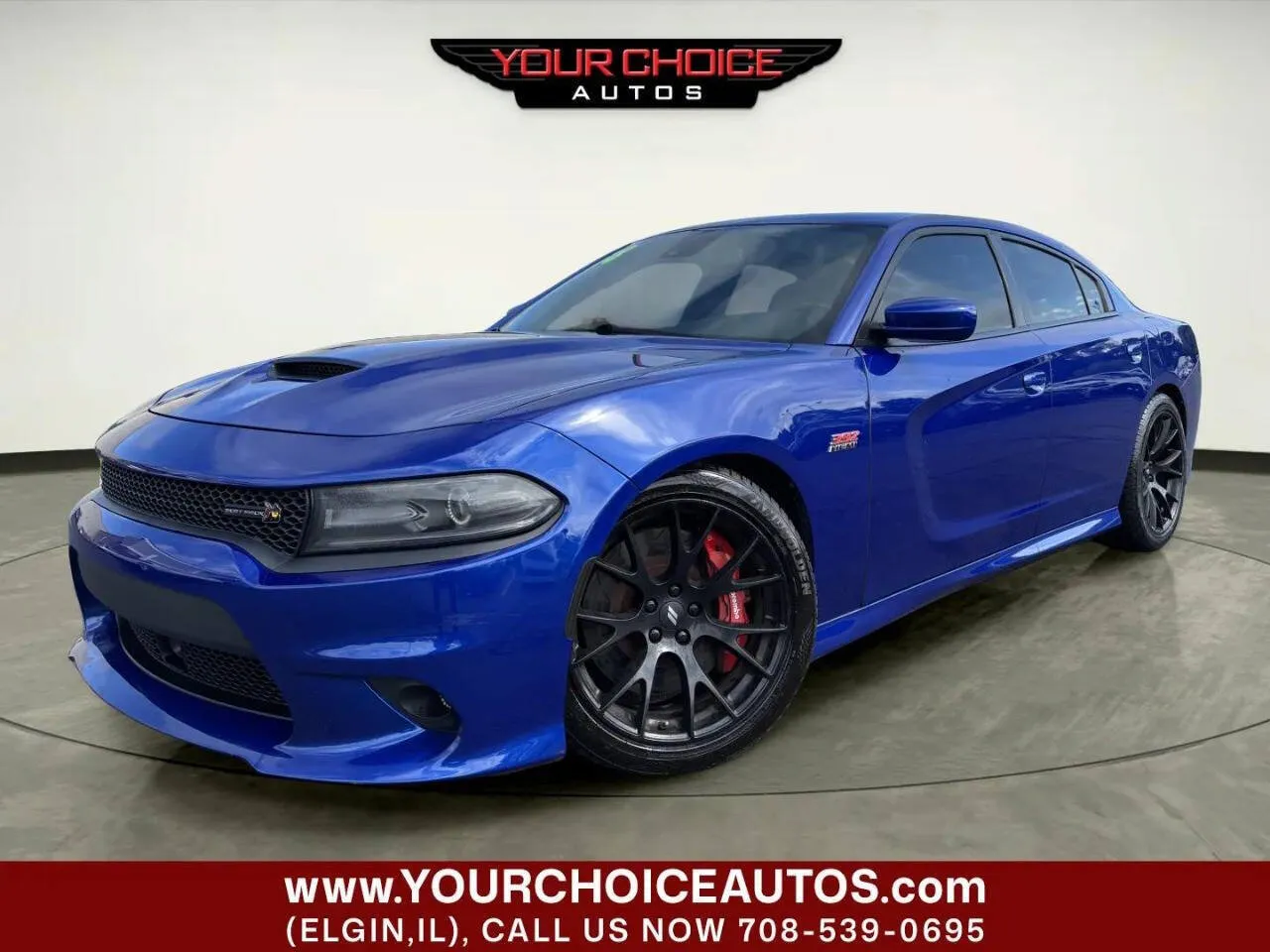 Blue 2018 Dodge Charger R/T Scat Pack for sale in Elgin, IL