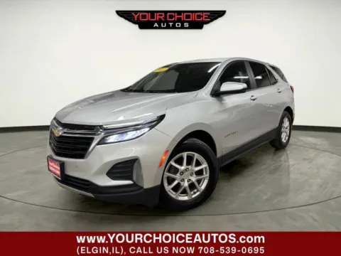 Silver 2022 Chevrolet Equinox LT for sale in Elgin, IL