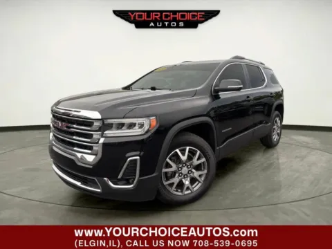 Black 2020 GMC Acadia SLT for sale in Elgin, IL