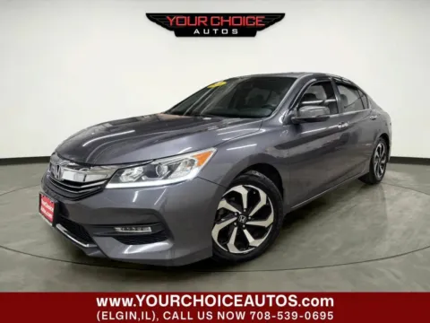 Gray 2016 Honda Accord Sedan EX-L for sale in Elgin, IL