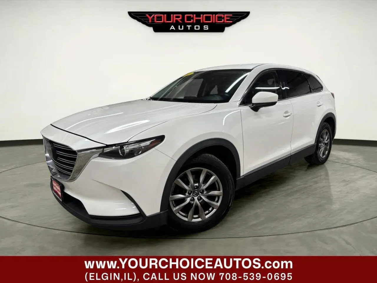 White 2018 Mazda CX-9 Touring for sale in Elgin, IL