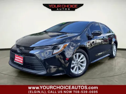 Black 2024 Toyota Corolla LE for sale in Elgin, IL