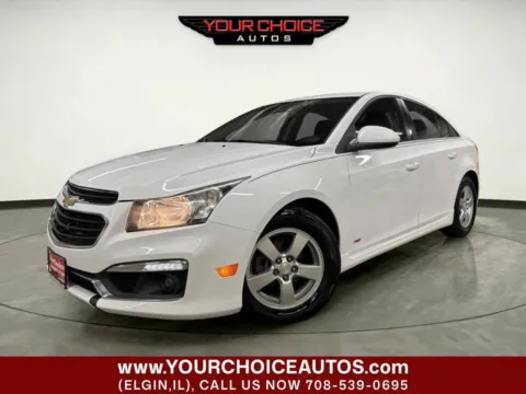 White 2016 Chevrolet Cruze Limited LT for sale in Elgin, IL