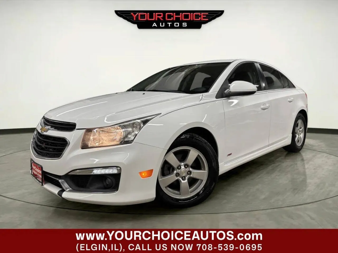 White 2016 Chevrolet Cruze Limited LT for sale in Elgin, IL