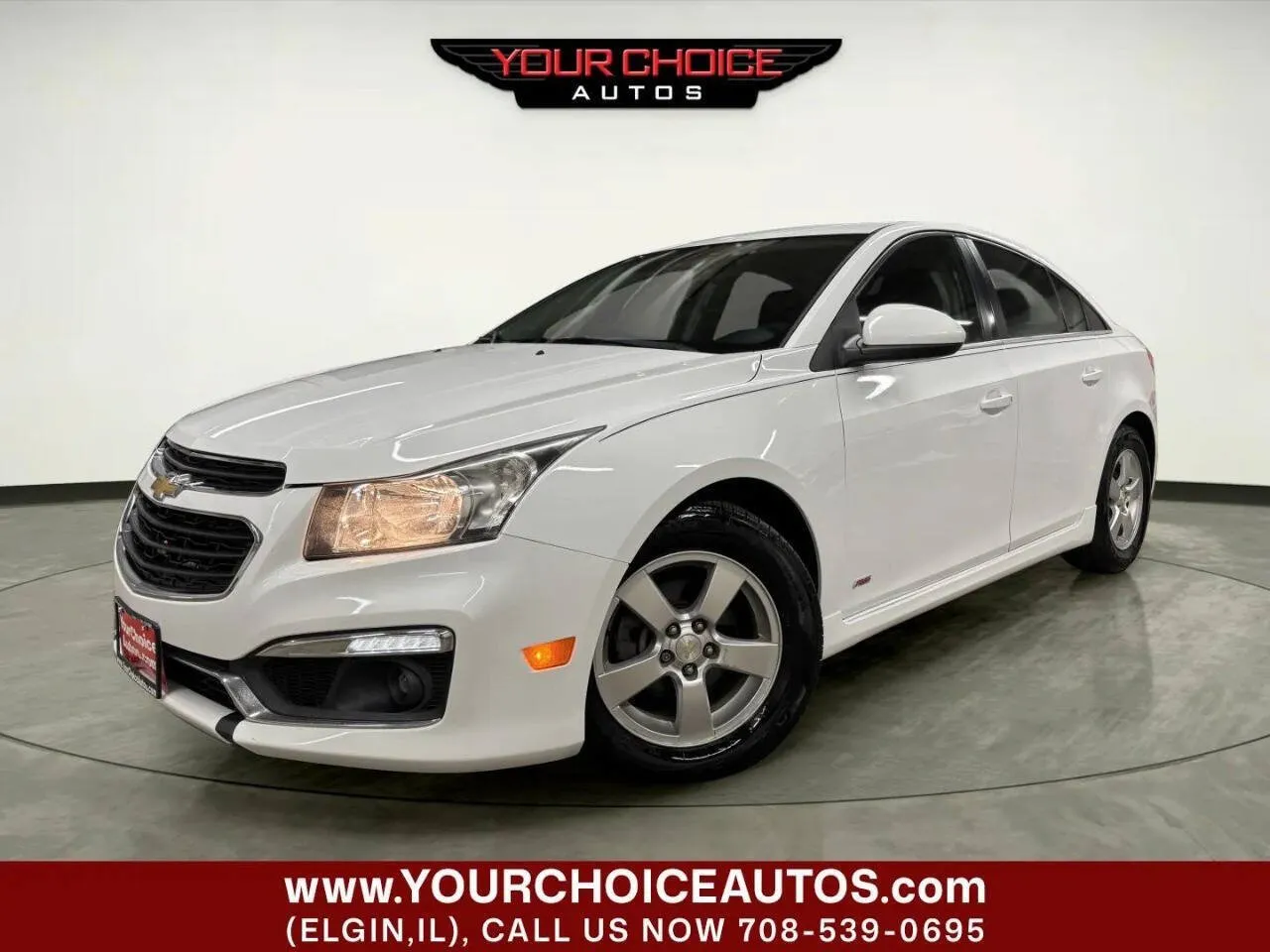White 2016 Chevrolet Cruze Limited LT for sale in Elgin, IL