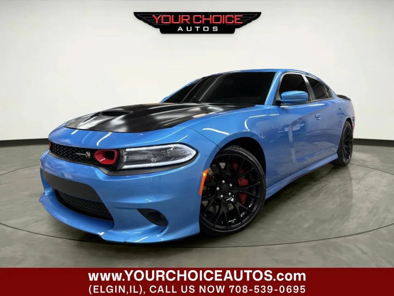 Blue 2019 Dodge Charger Scat Pack for sale in Elgin, IL