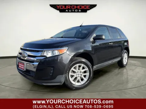 Black 2014 Ford Edge SE for sale in Elgin, IL