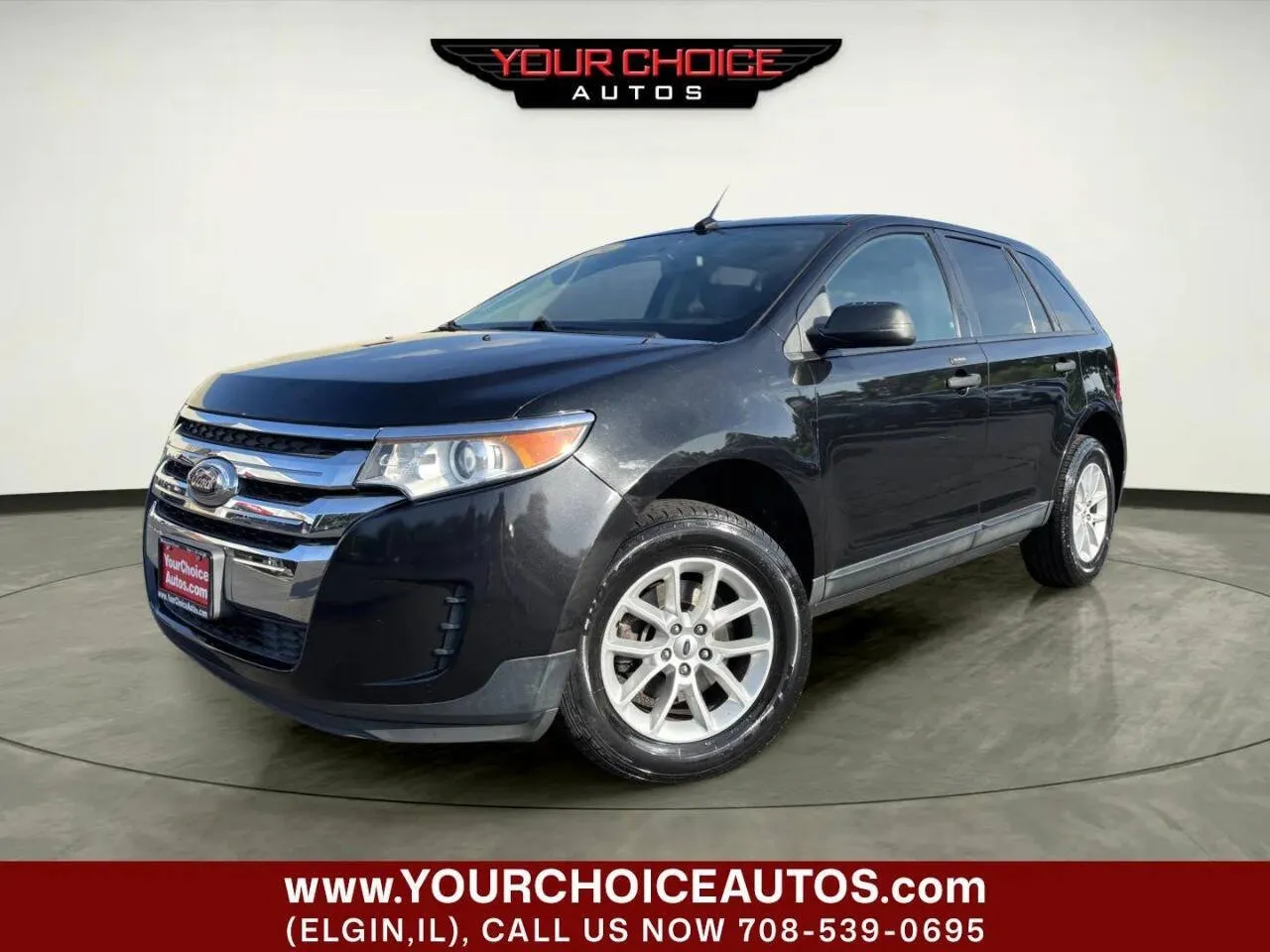 Black 2014 Ford Edge SE for sale in Elgin, IL