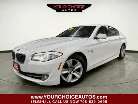 White 2012 BMW 5 Series 528i xDrive for sale in Elgin, IL