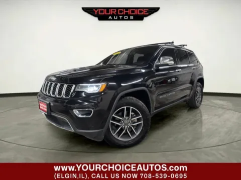 Black 2019 Jeep Grand Cherokee Limited for sale in Elgin, IL