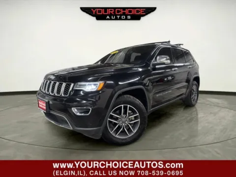 Black 2019 Jeep Grand Cherokee Limited for sale in Elgin, IL