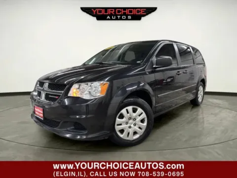 Black 2016 Dodge Grand Caravan American Value Pkg for sale in Elgin, IL