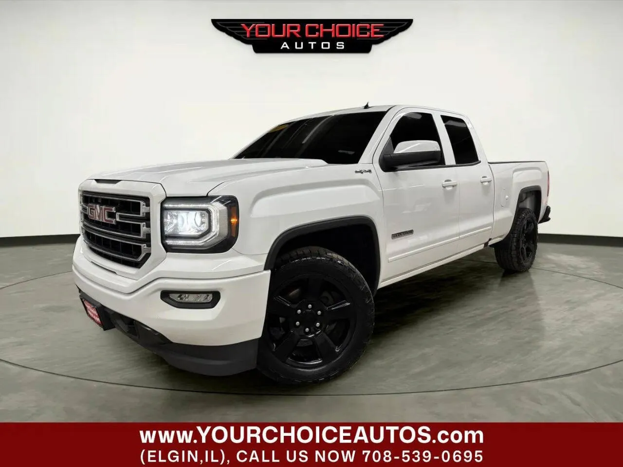 White 2017 GMC Sierra 1500 Base 4x4 4dr Double Cab 6.5 ft. SB for sale in Elgin, IL