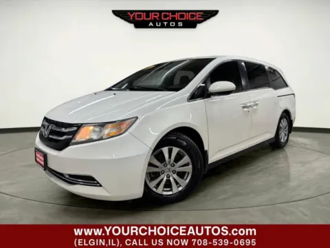White 2016 Honda Odyssey EX-L for sale in Elgin, IL