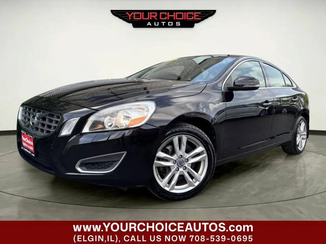 Black 2013 Volvo S60 T5 Premier 4dr Sedan for sale in Elgin, IL