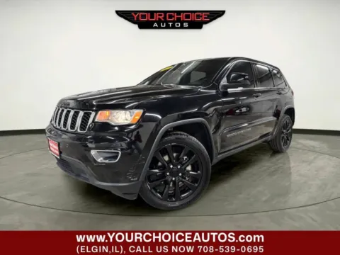 Black 2018 Jeep Grand Cherokee Laredo E for sale in Elgin, IL