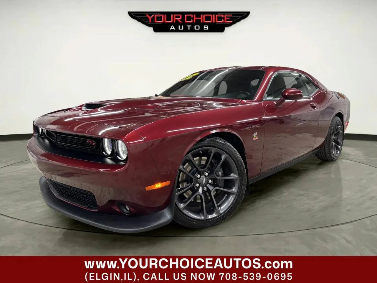 Red 2022 Dodge Challenger R/T Scat Pack for sale in Elgin, IL