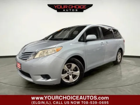 Blue 2015 Toyota Sienna LE 8 Passenger 4dr Mini Van for sale in Elgin, IL