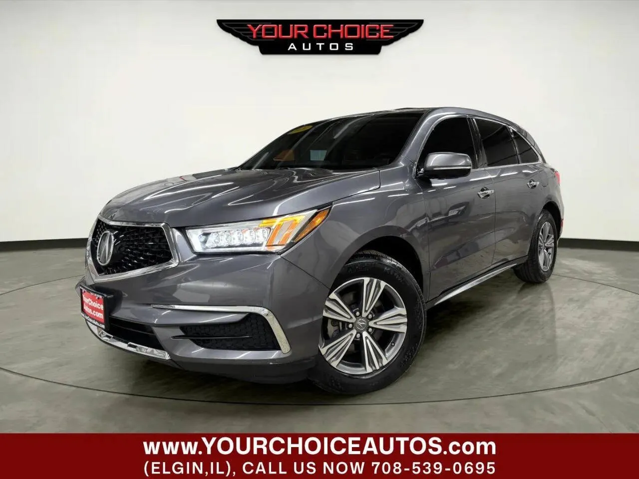 Gray 2020 Acura MDX SH AWD 4dr SUV for sale in Elgin, IL