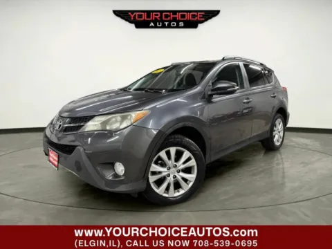 Gray 2015 Toyota RAV4 Limited for sale in Elgin, IL