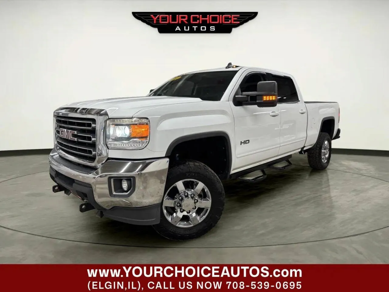 White 2017 GMC Sierra 2500HD SLE for sale in Elgin, IL