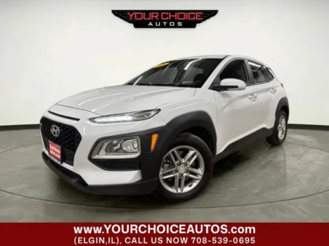 White 2020 Hyundai Kona SE for sale in Elgin, IL