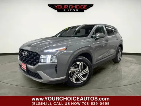 Gray 2021 Hyundai Santa Fe SE for sale in Elgin, IL