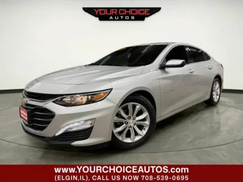 Silver 2020 Chevrolet Malibu LT for sale in Elgin, IL