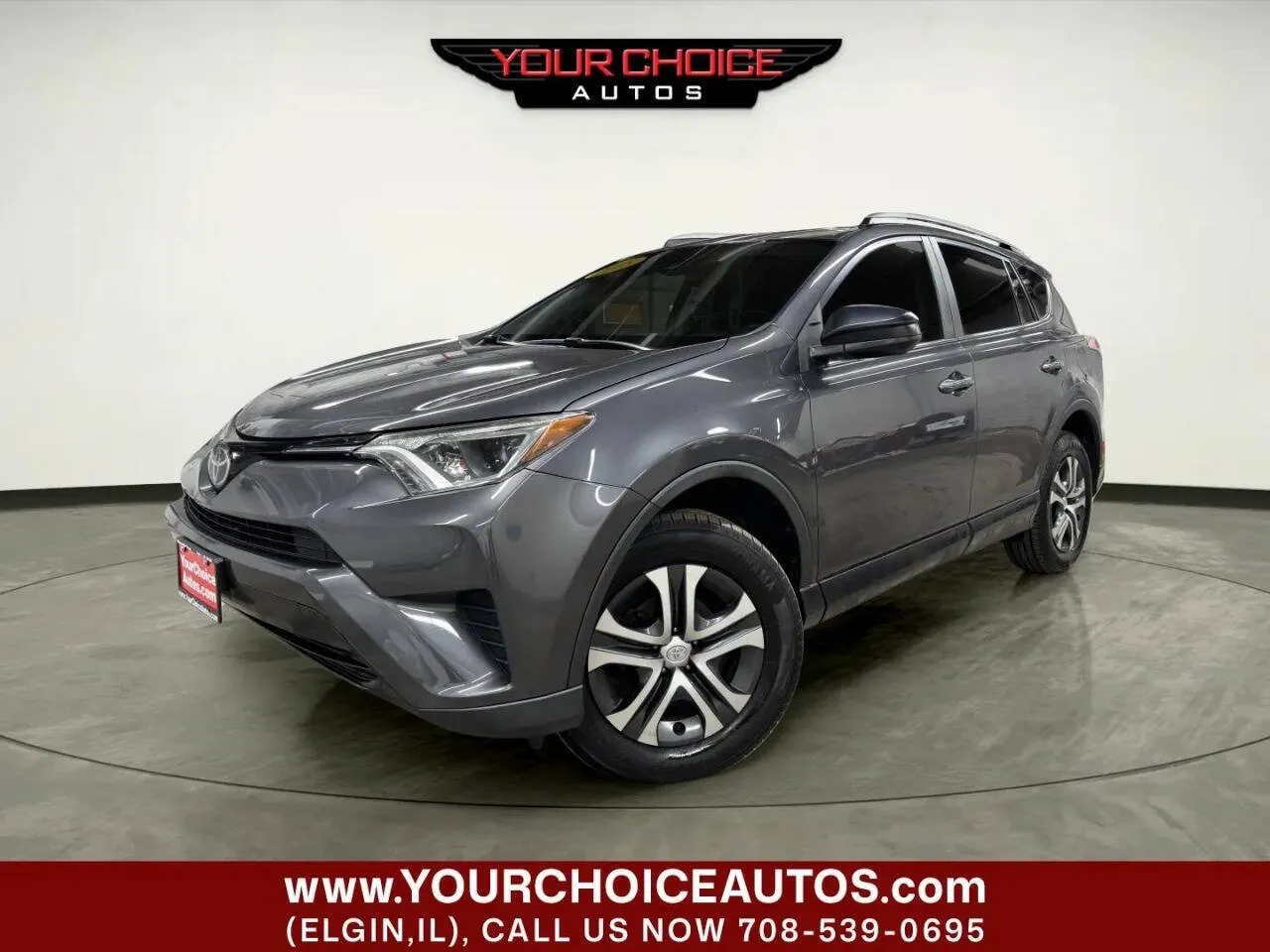 Gray 2018 Toyota RAV4 LE for sale in Elgin, IL