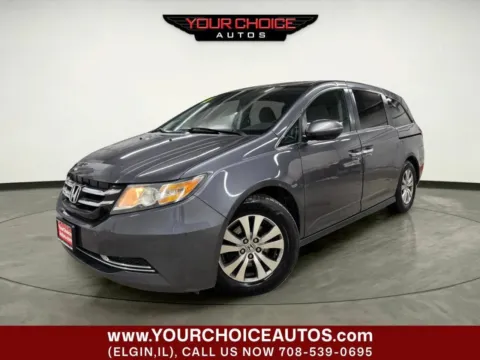 Gray 2016 Honda Odyssey SE for sale in Elgin, IL