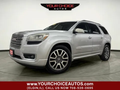 Silver 2013 GMC Acadia Denali for sale in Elgin, IL