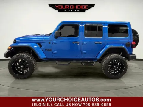 Photos of 2022 Jeep Wrangler Unlimited Sahara Altitude for sale in Elgin, IL at Your Choice Autos - Elgin