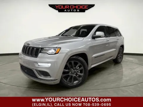 Silver 2019 Jeep Grand Cherokee High Altitude for sale in Elgin, IL