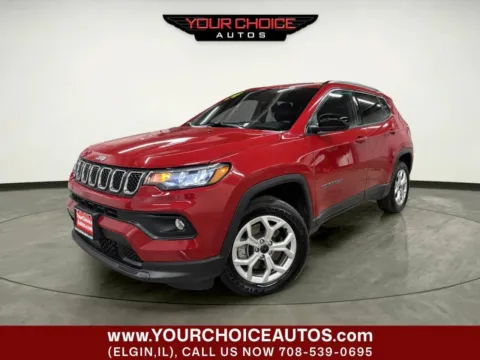 Red 2024 Jeep Compass Latitude for sale in Elgin, IL
