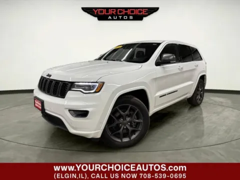 White 2021 Jeep Grand Cherokee 80th Anniversary for sale in Elgin, IL