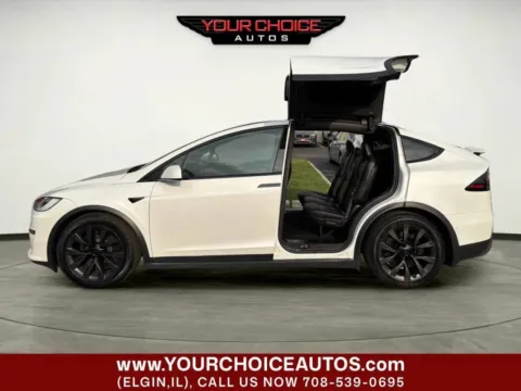 Another view of 2022 Tesla Model X Base AWD 4dr SUV for sale in Elgin, IL at Your Choice Autos - Elgin