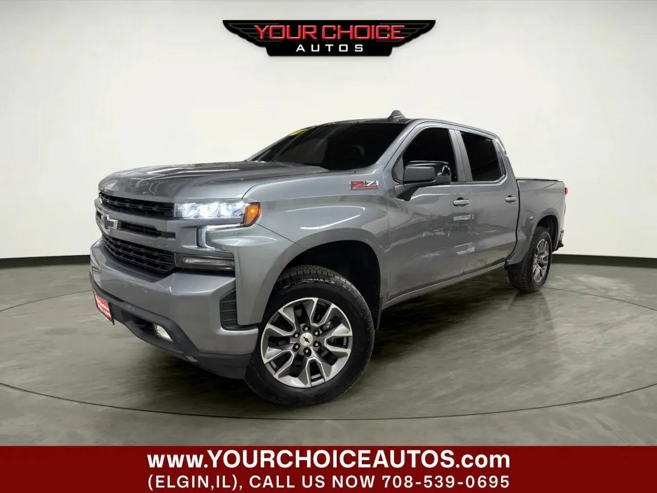Gray 2020 Chevrolet Silverado 1500 RST for sale in Elgin, IL