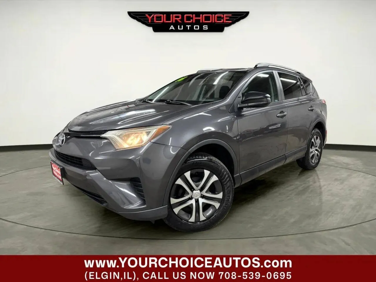 Gray 2016 Toyota RAV4 LE for sale in Elgin, IL