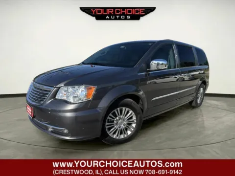Gray 2016 Chrysler Town & Country Touring-L Anniversary Edition for sale in Elgin, IL