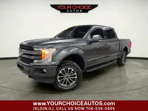 Gray 2019 Ford F-150 Lariat 4x4 4dr SuperCrew 5.5 ft. SB for sale in Elgin, IL