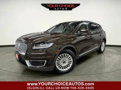 Brown 2019 Lincoln Nautilus Standard for sale in Elgin, IL