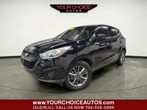 Black 2015 Hyundai Tucson GLS for sale in Elgin, IL
