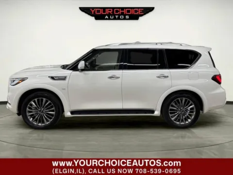 Photos of 2019 INFINITI QX80 LUXE for sale in Elgin, IL at Your Choice Autos - Elgin