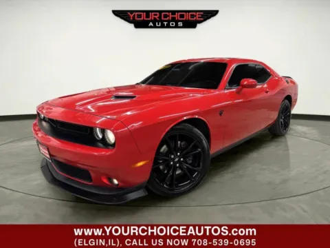 Red 2018 Dodge Challenger SXT Plus for sale in Elgin, IL