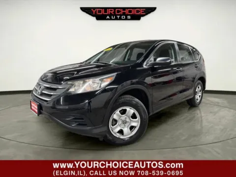 Black 2014 Honda CR-V LX for sale in Elgin, IL