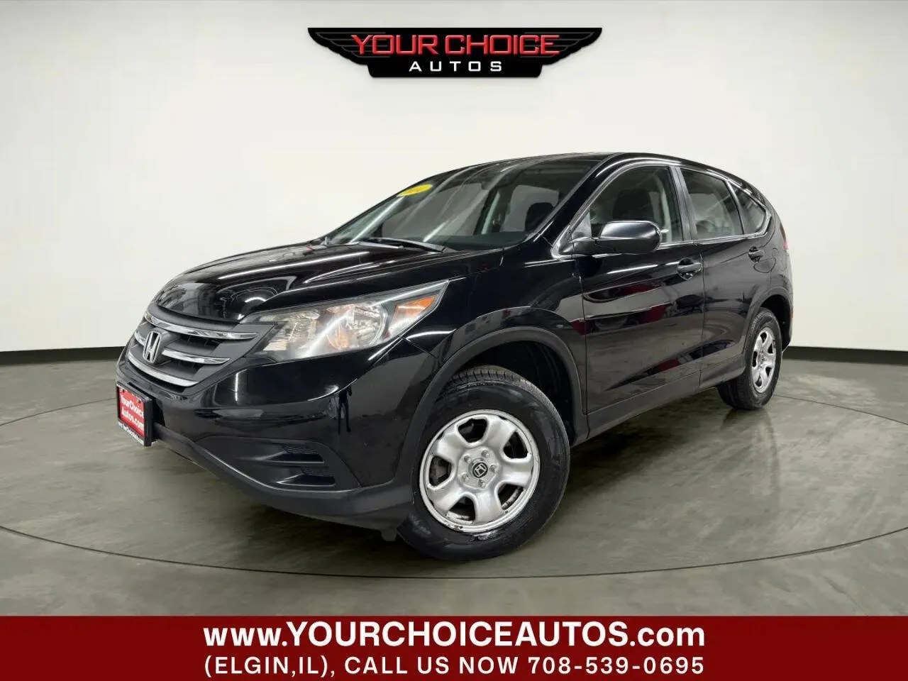 Black 2014 Honda CR-V LX for sale in Elgin, IL
