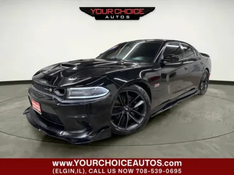 Black 2019 Dodge Charger Scat Pack for sale in Elgin, IL