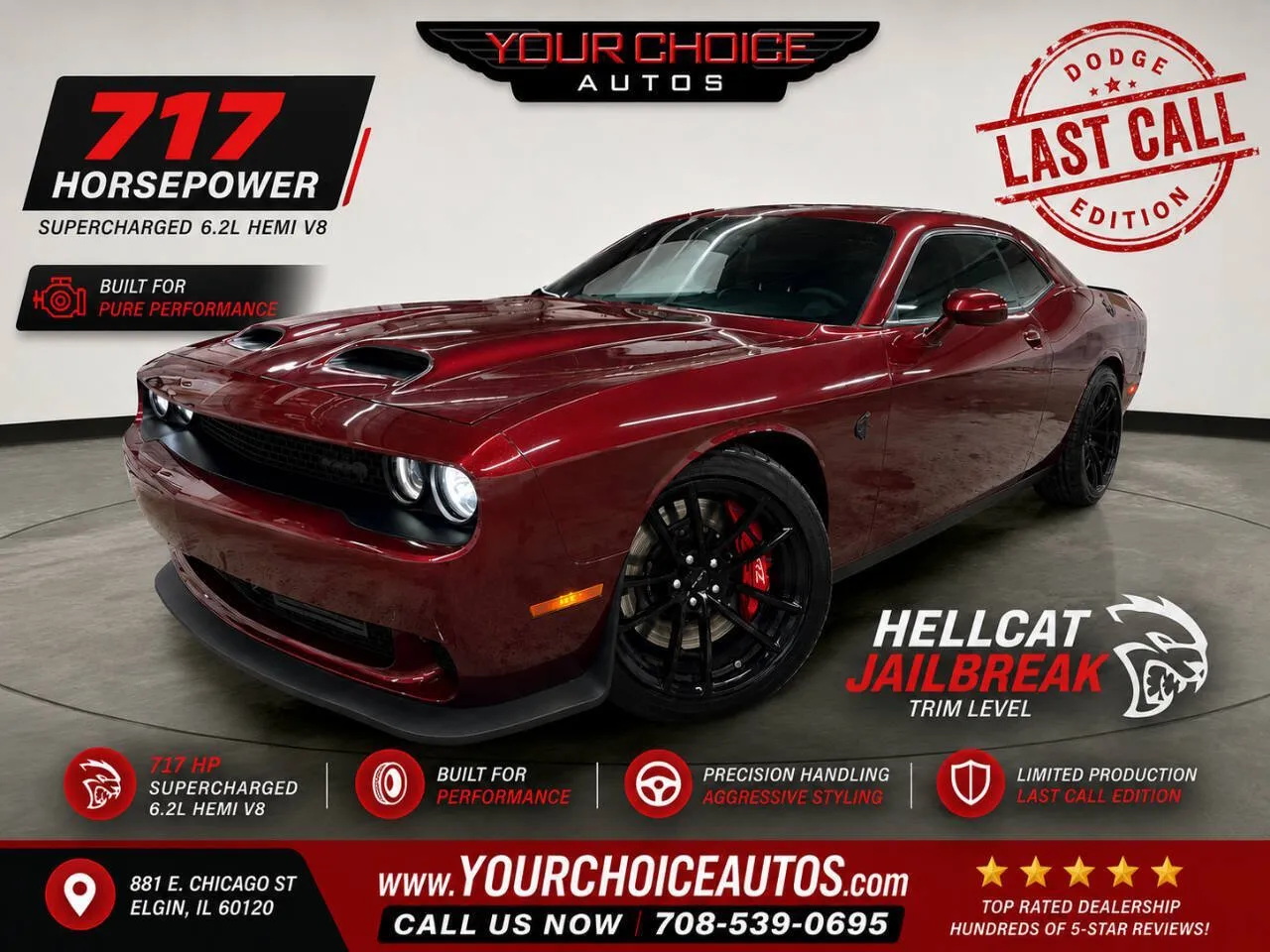 2023 Dodge Challenger SRT Hellcat Jailbreak